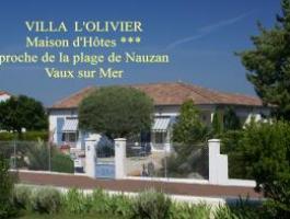 VILLA L'OLIVIER Maison d'Hôtes de charme - Boutinon