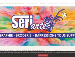 SERIARTE  Le spécialiste  publicité et  personnalisation  textile sur Lyon