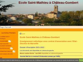 Ecole Saint Mathieu   Château Gombert