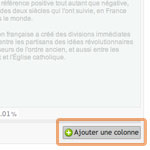 Ajouter des colonnes