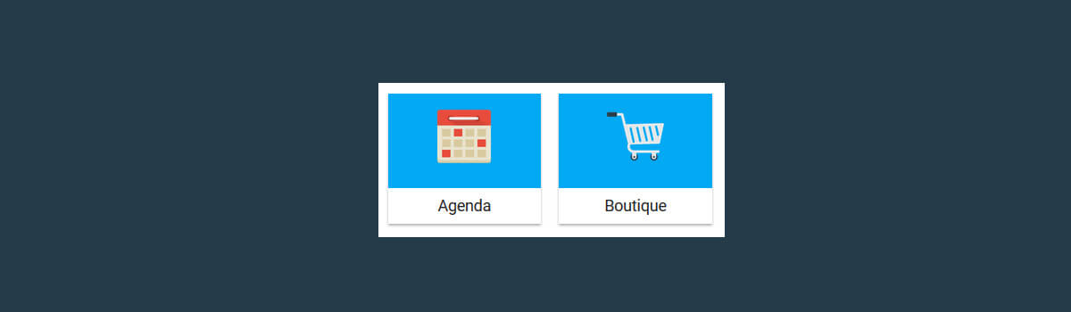 Blocs boutique agenda