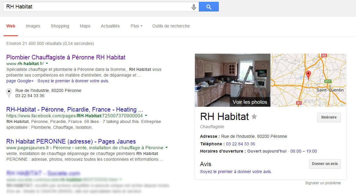 Créer une fiche Google My Business