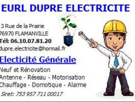EURL DUPRE ELECTRICITE
