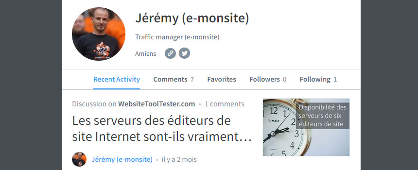 Exemple discussion disqus