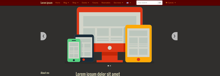 Flatbootstrap4