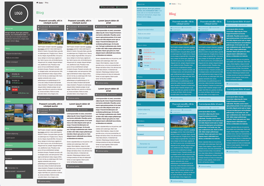 Masonry theme Easy