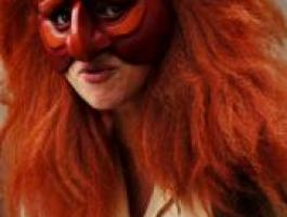 DEN masques de théâtre en cuir