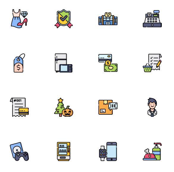 Pack icons
