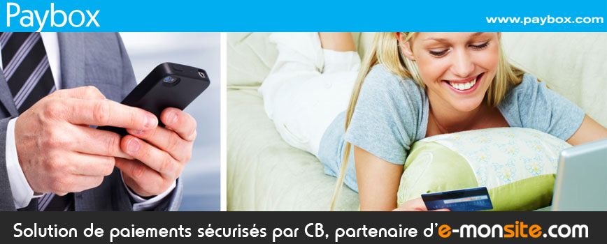 Paybox partenaire e-monsite