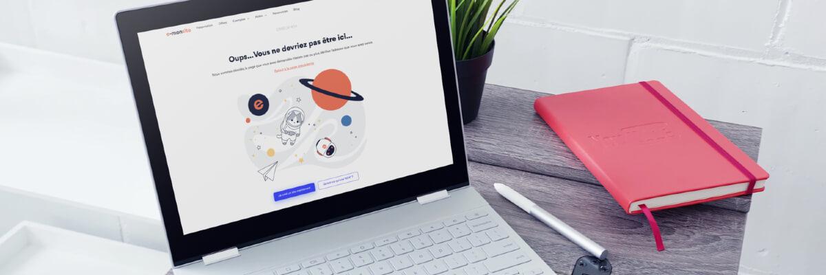 Personnaliser page erreur 404