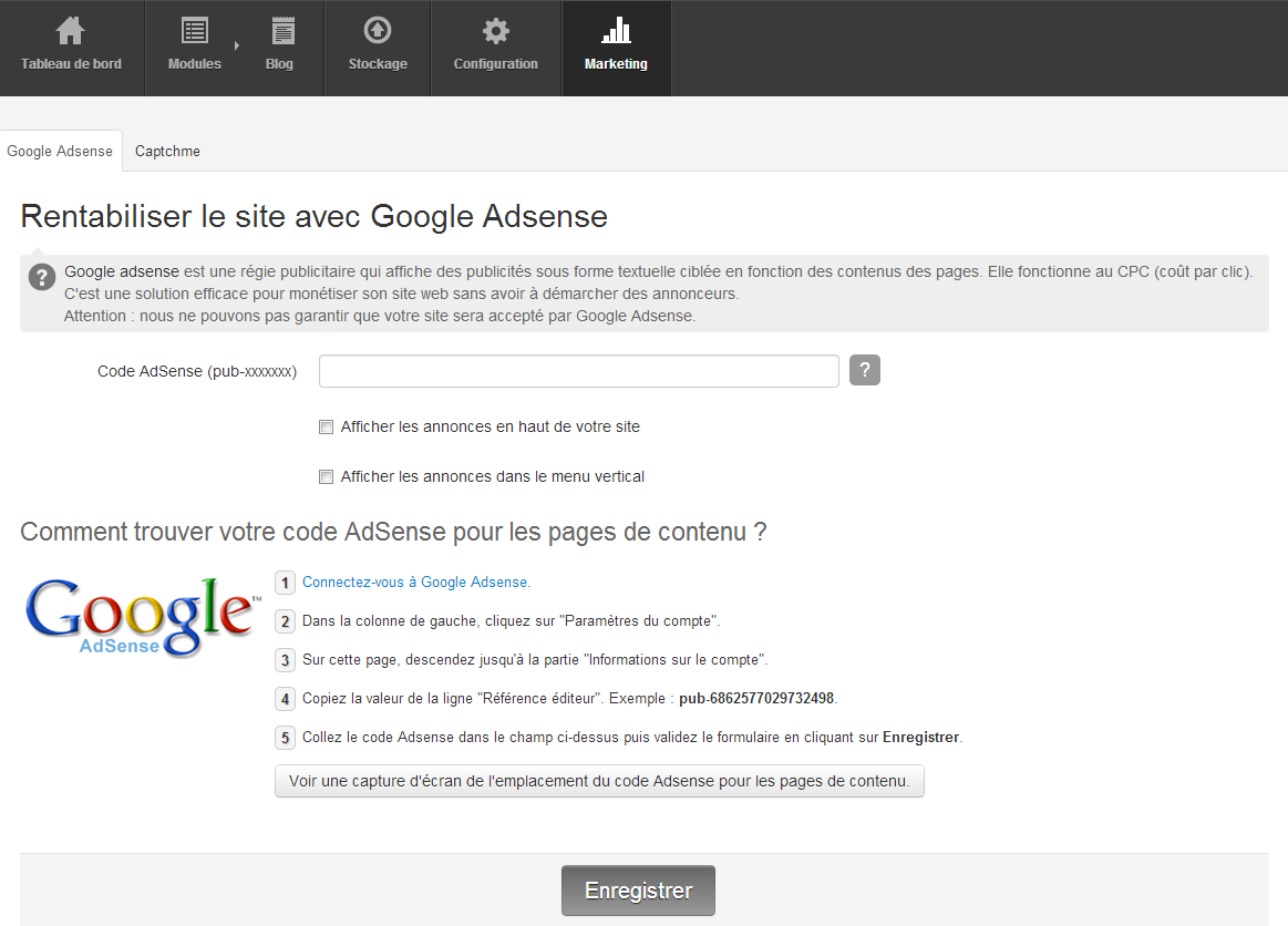 Adsense rentabiliser 1