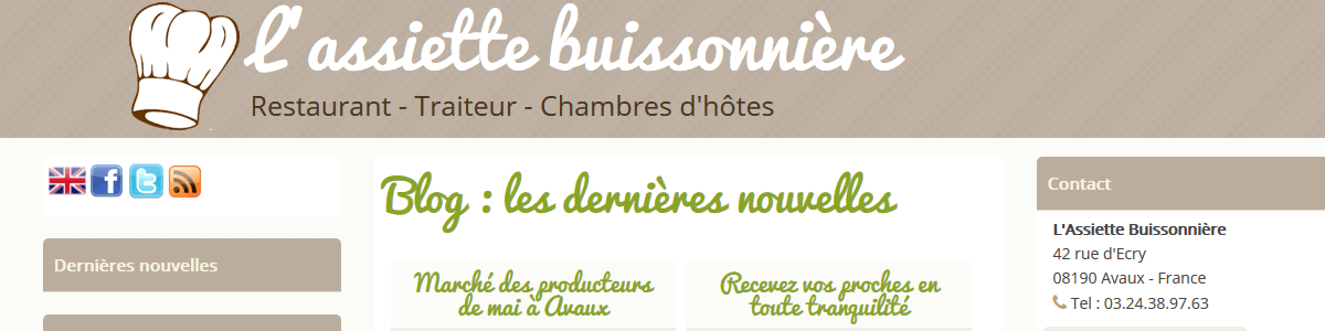 Assiette bussioniere