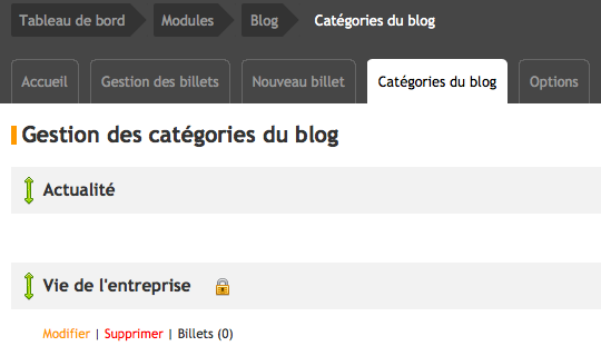 Réserver du contenu