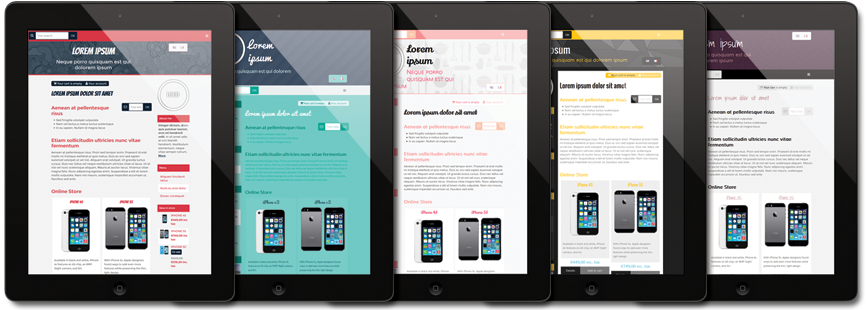 Thème Easy [Bootstrap]: un nouveau thème responsive