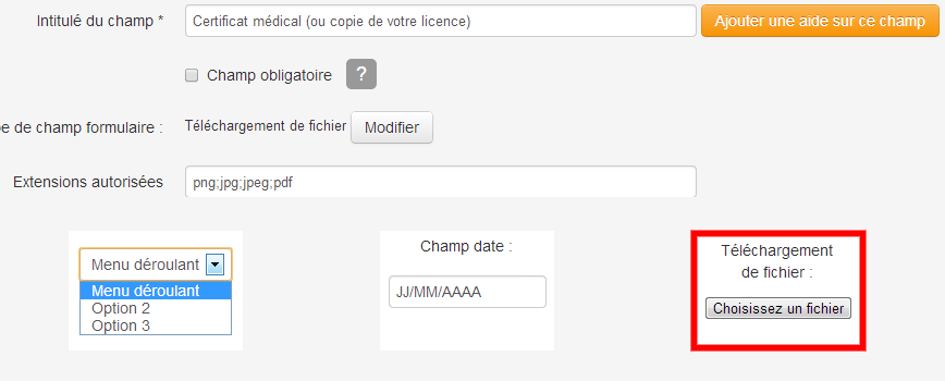 Telechargement de fichier