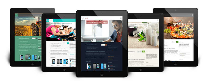 Visuel theme business
