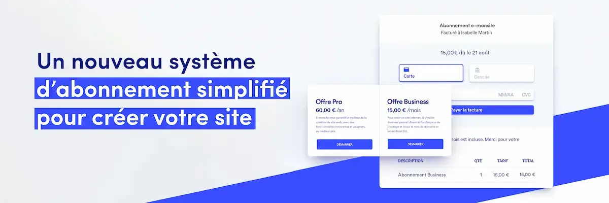 Abo stripe e monsite blog